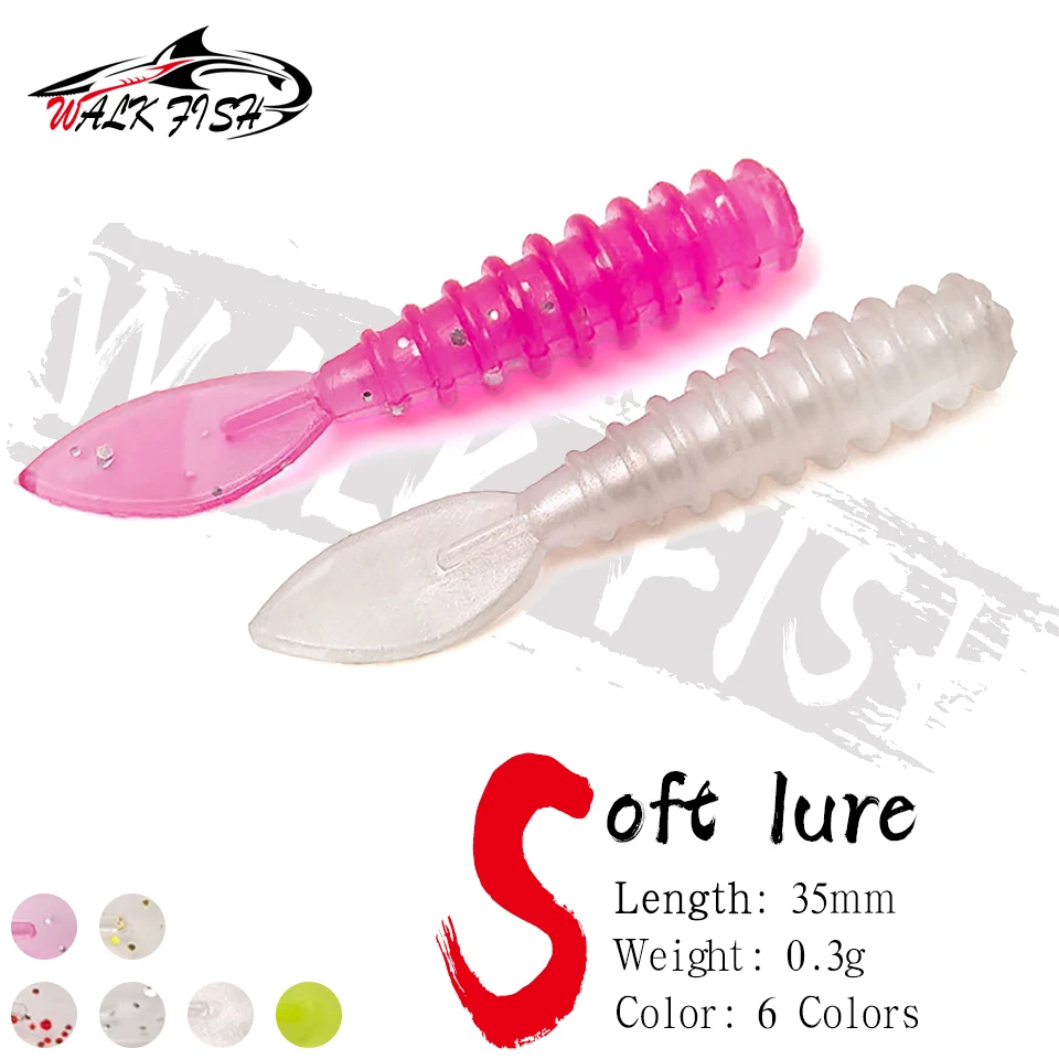 WALK FISH Señuelos de silicona blandos para lubina en roca - imagen 5