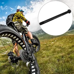 Eje pasante bicicleta de aluminio tipo espiga para horquilla trasera