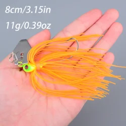 Chatter Bait spinnerbait con pala para lubina y lucioperca