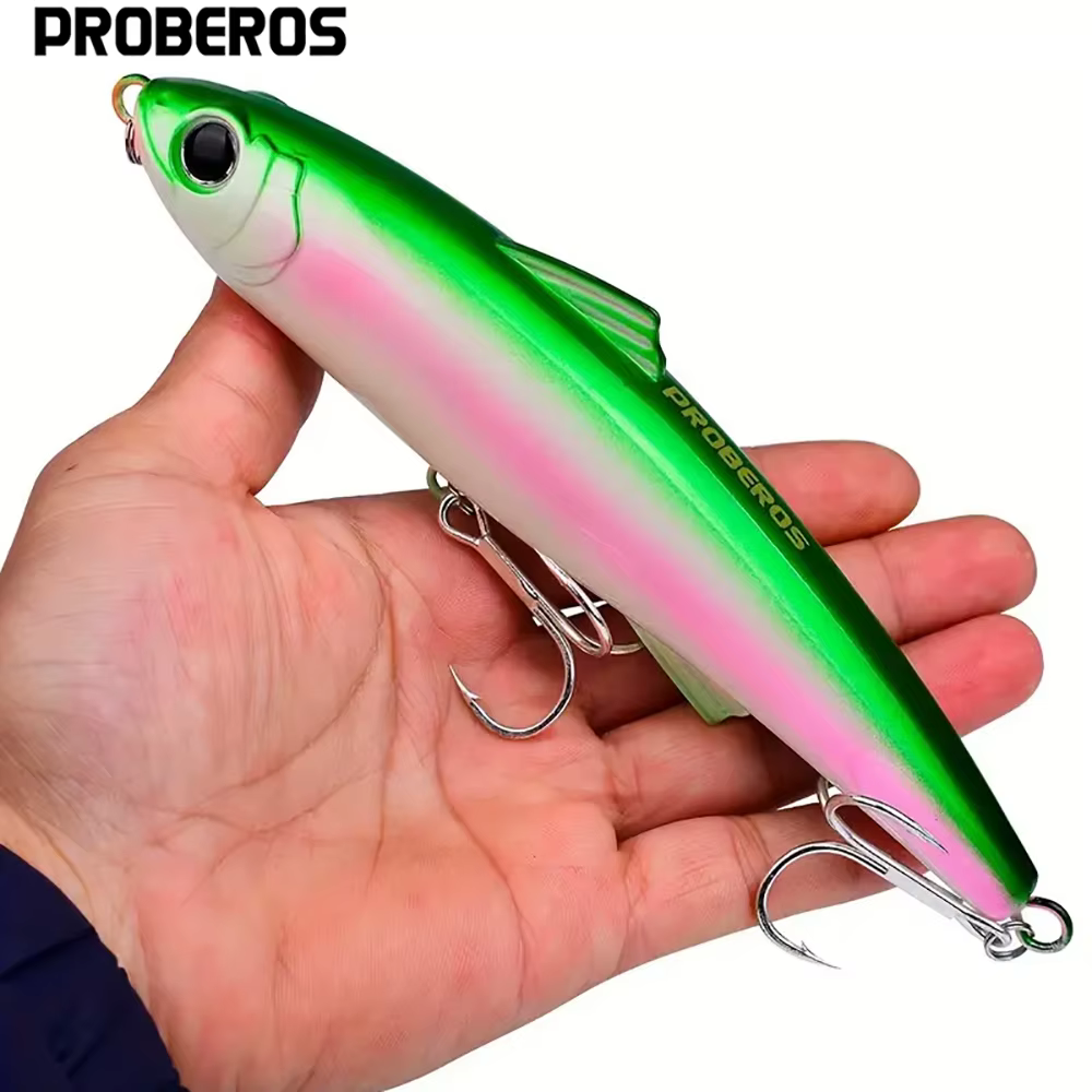 PROBEROS Cebo Duro Flotante para lubina – Lápiz de espuma (mar)