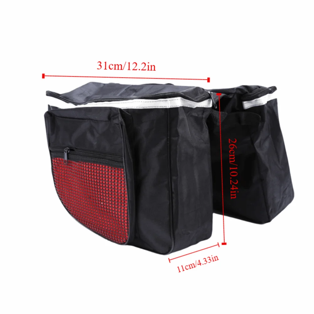 Bolsa para bicicleta de 25L vista frontal