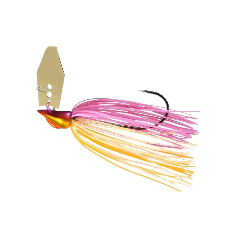 TSURINOYA Spinner Spoon con falda de silicona para black bass y lucio - imagen 3
