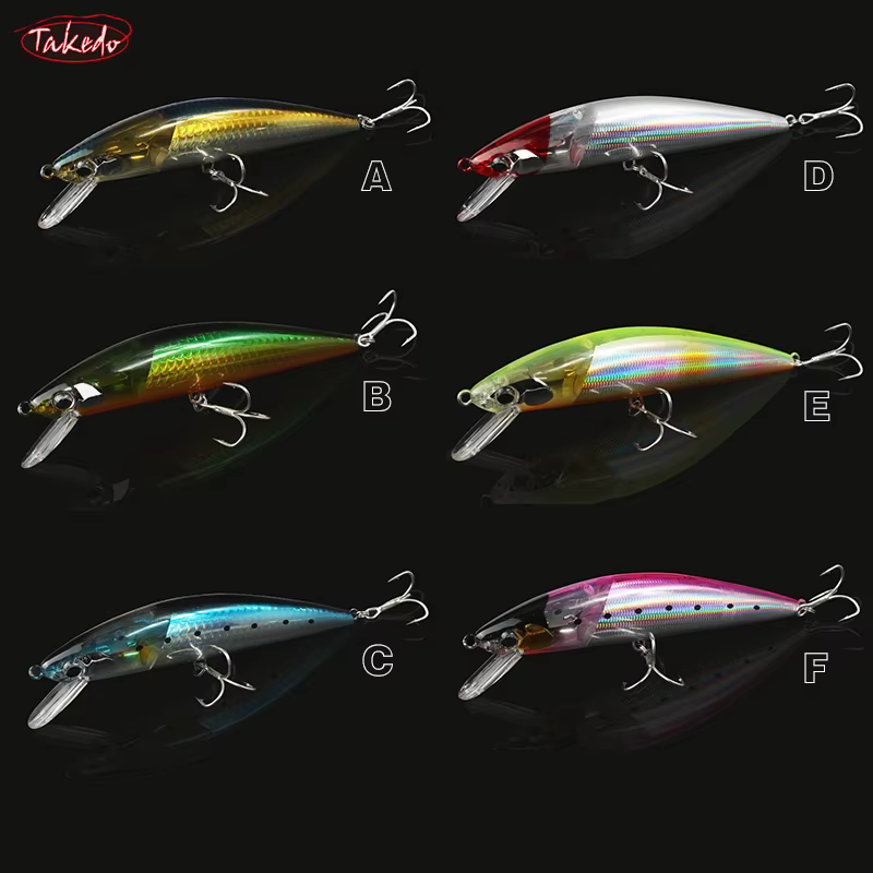 Señuelo Pececillo Takedo LX07 – Wobbler 12 cm Hundimiento Trucha