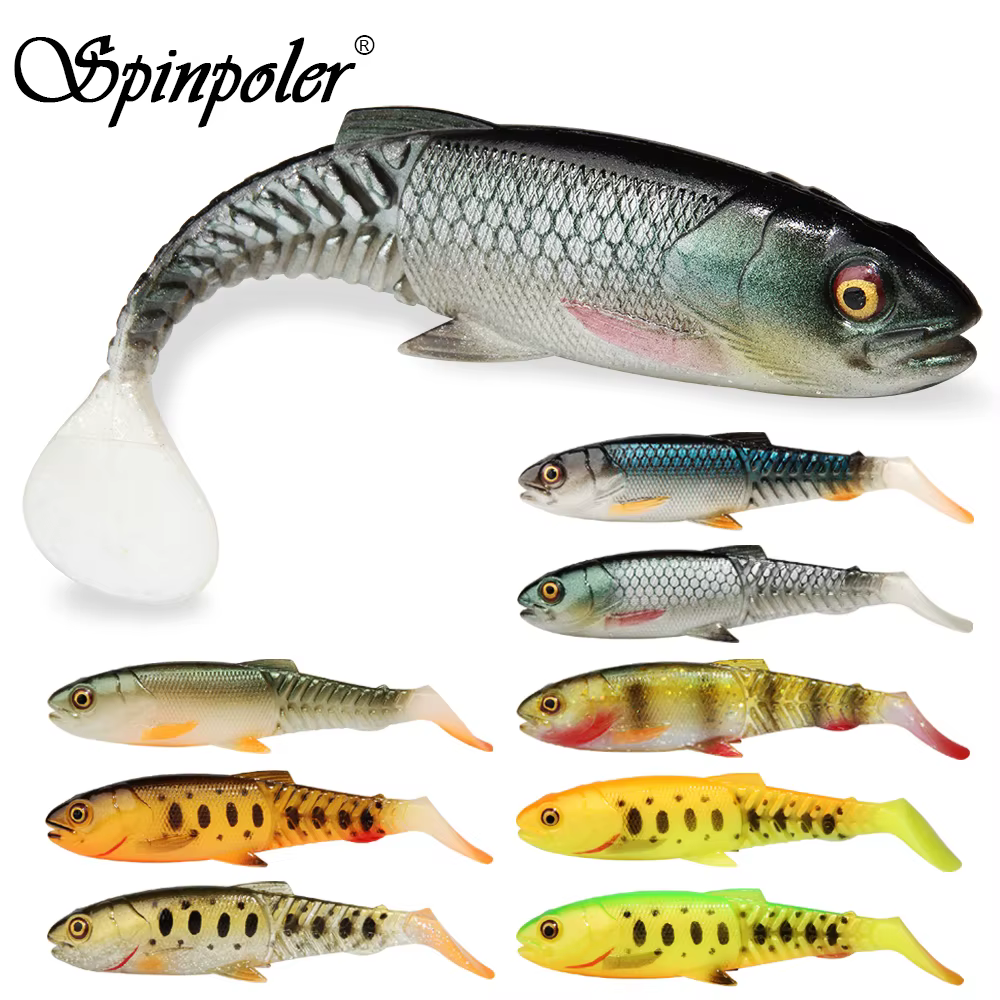 Spinpoler Predator Swimbait Caníbal – Jig Head para Bass mar - imagen 3