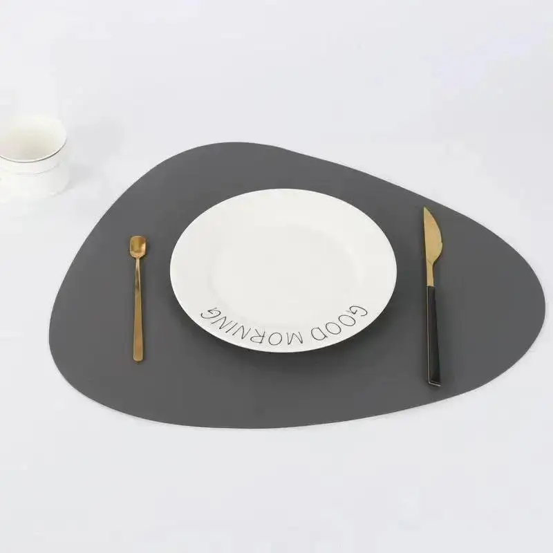 Mantel individual de cuero PU aislante antideslizante para mesa - imagen 5