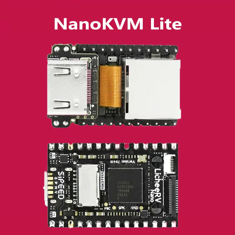 Servidor mini NanoKVM Lite HDMI para Raspberry Pi control remoto