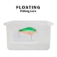 Proberos Wobblers Minnow Crankbait flotantes para lucio - imagen 4