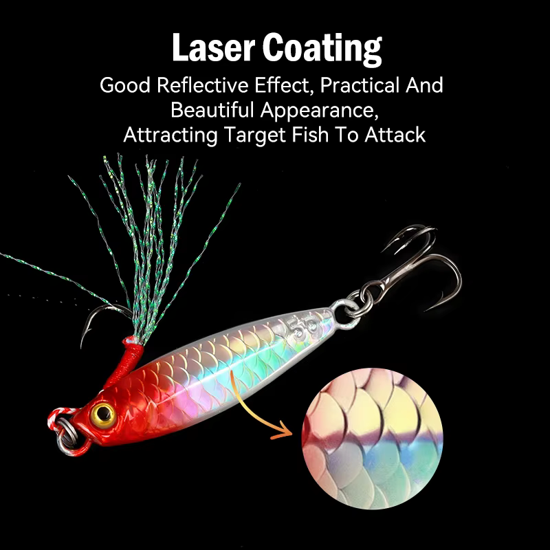 LEYDUN Jigs Metálicos 10-20g – Lubina y Trucha en Agua Salada - imagen 4