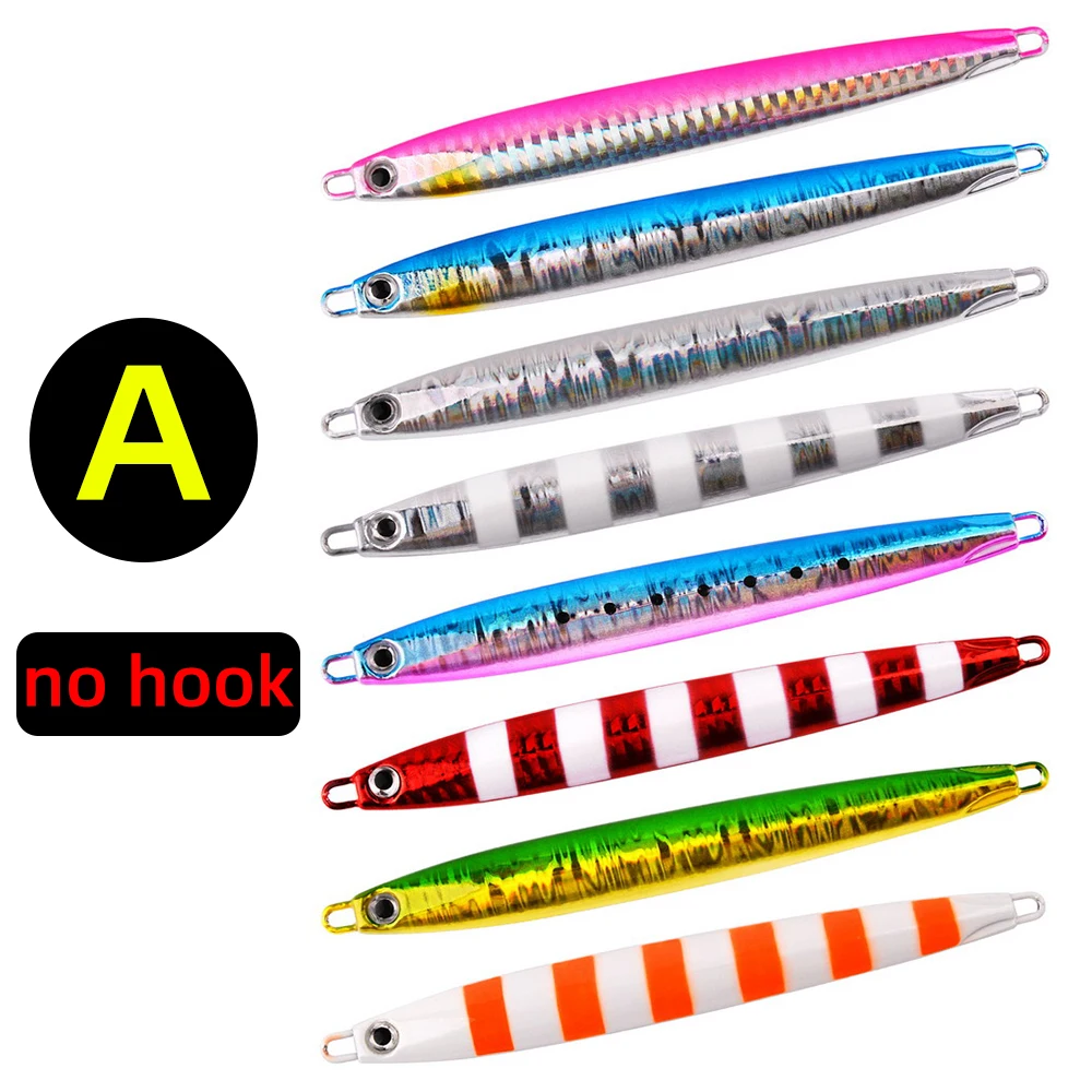 Plantillas de metal para pesca en agua salada