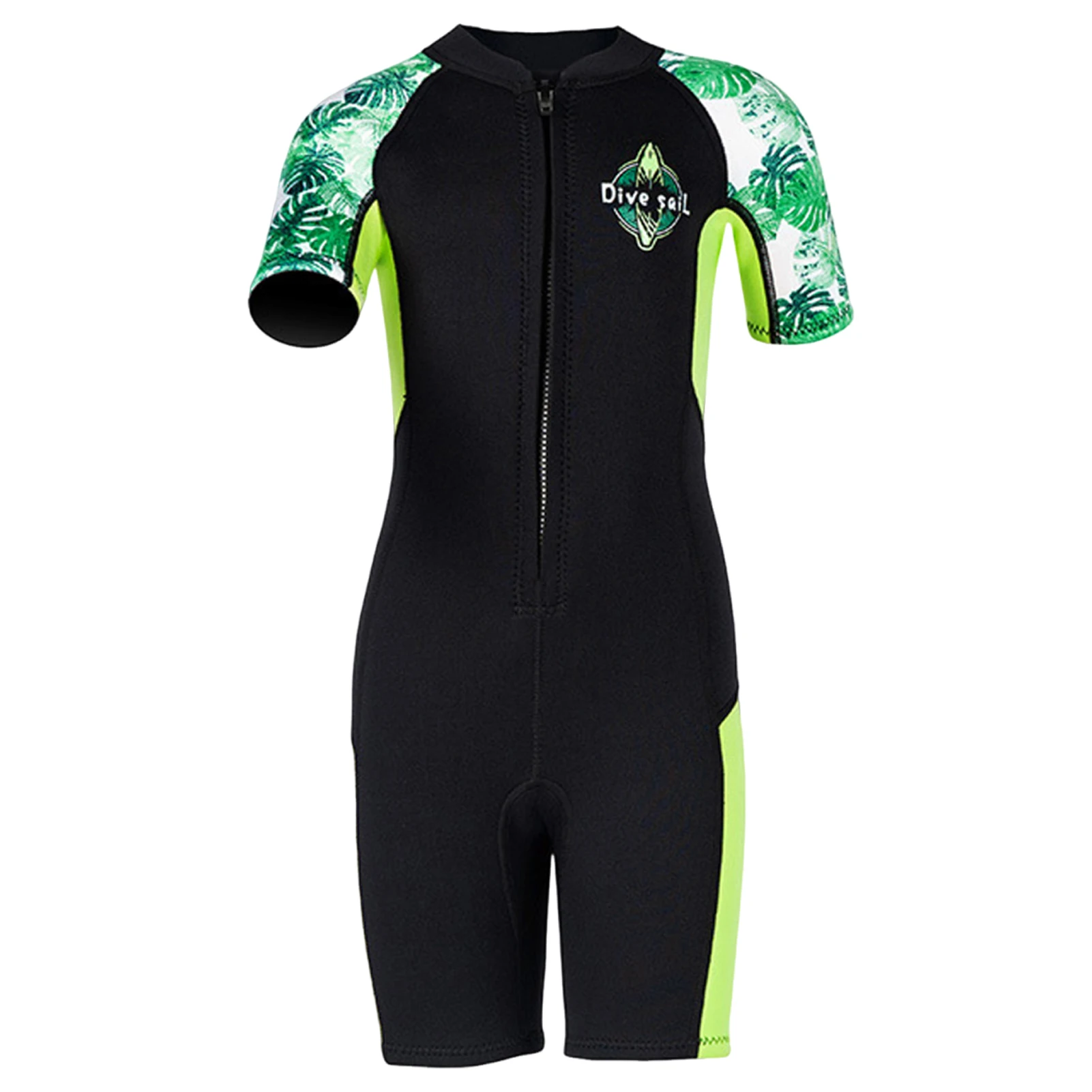 Traje de neopreno infantil en uso