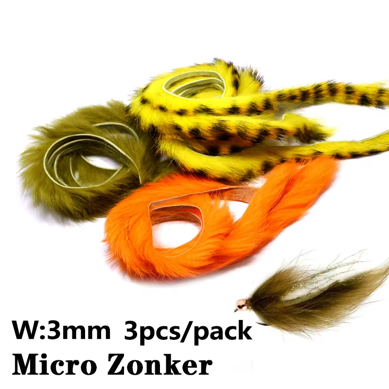 Micro Rabbit Zonker de 3 mm – tira vertical