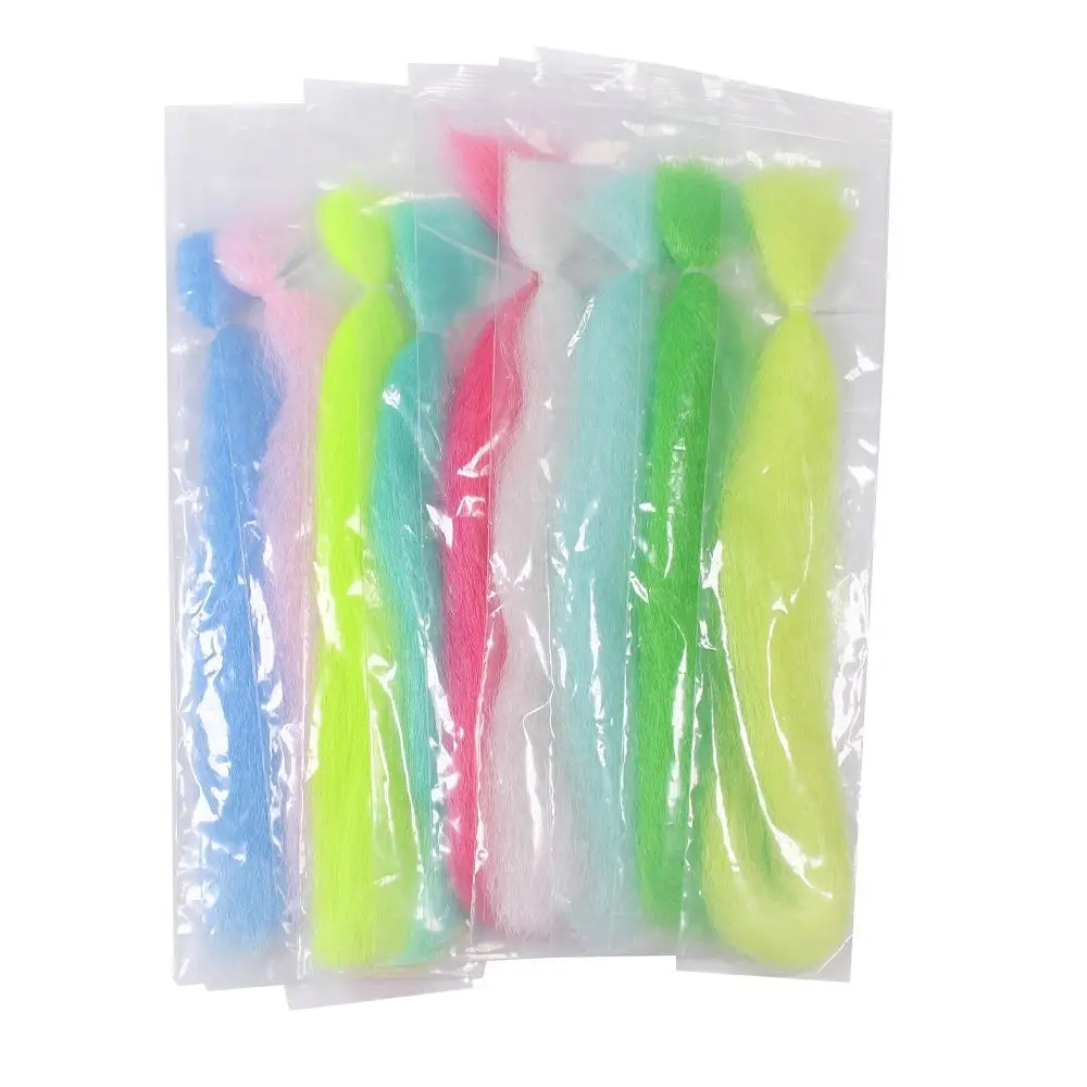Hilo rizado tipo Minnow para atar cabezas de jig bucktail
