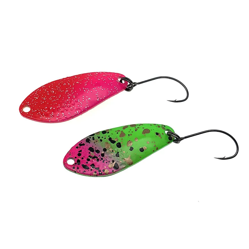 Cuchara Giratoria 4g 37mm Cobre – Para trucha perca salmón - imagen 4