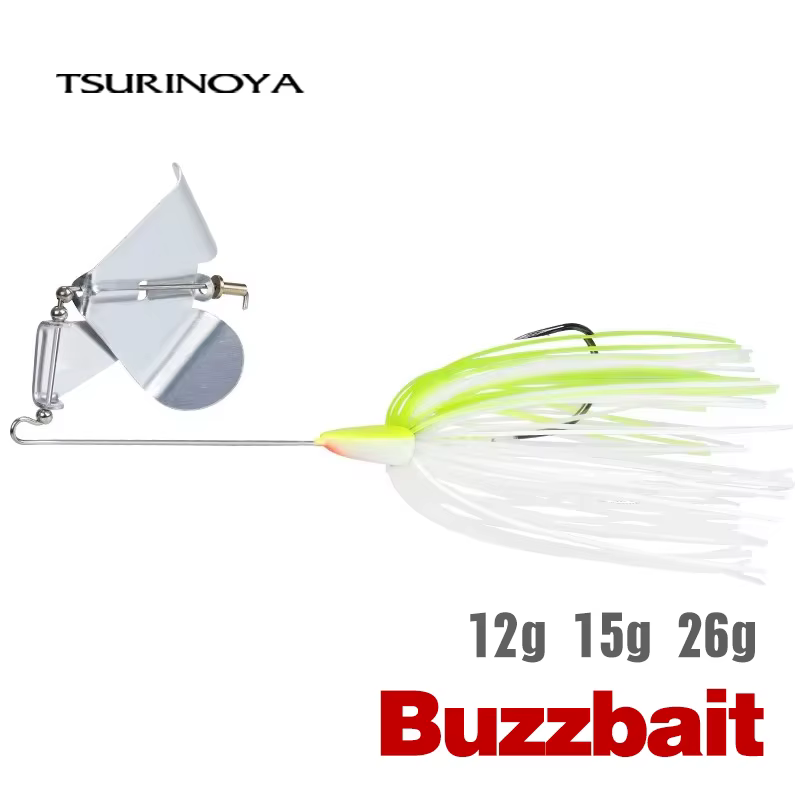 TSURINOYA Buzzbait para Lucio – Señuelo superficie 12-26g - imagen 3