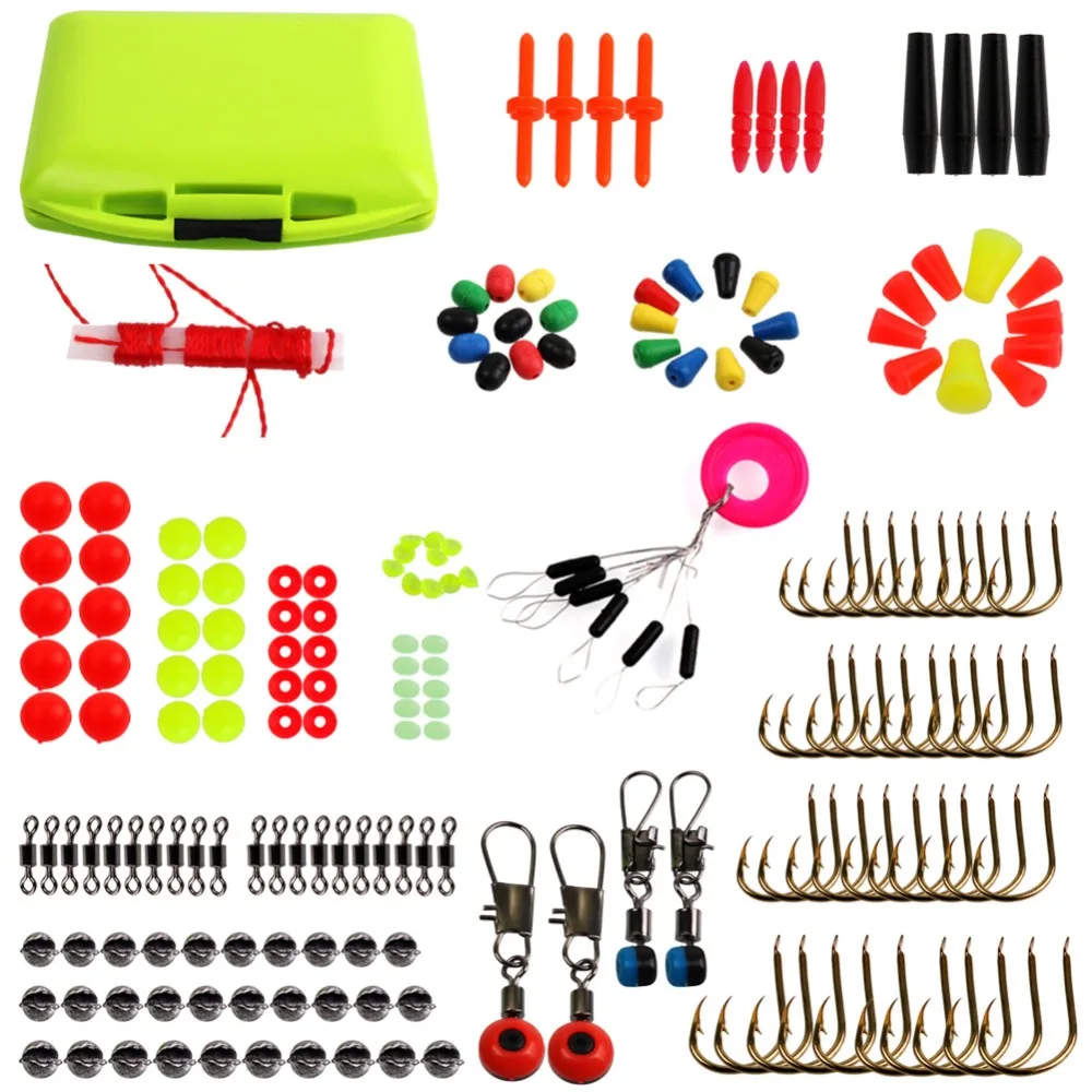 Montaje de aparejo completo usando los accesorios del kit FREE FISHER