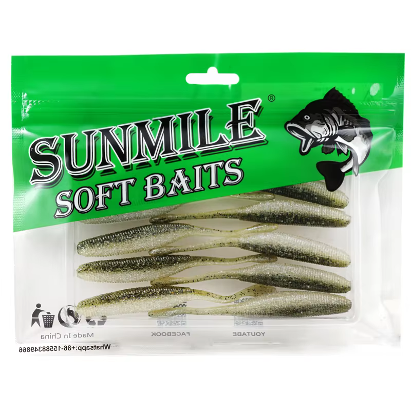Cebos Blandos SUNMILE para Lúcio – Señuelos Artificiales - imagen 4