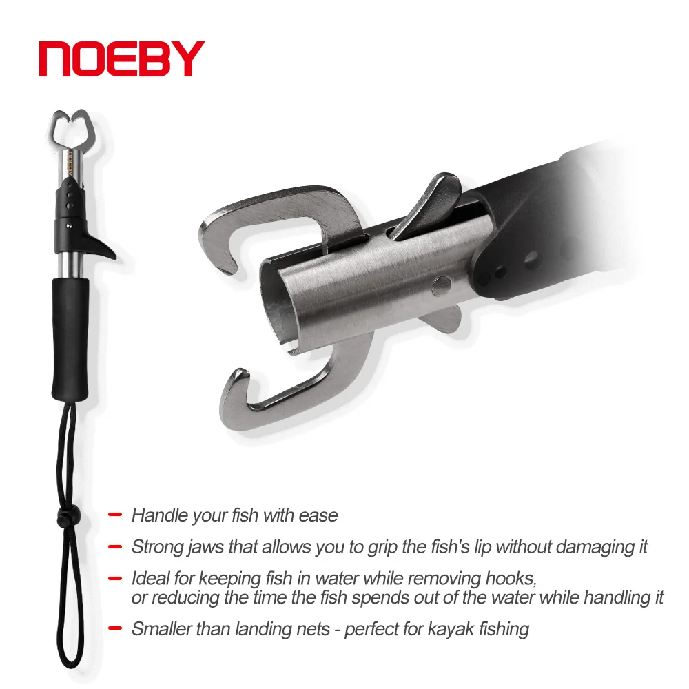 Noeby pinza de pesca – Mango ergonómico antideslizante en aluminio - imagen 4