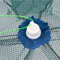 Trampa paraguas plegable para pesca de camarones, cangrejos y peces