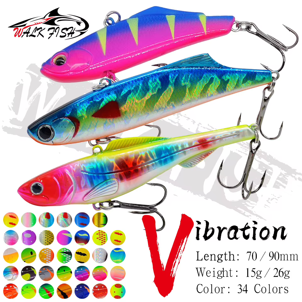 Walk Fish VIB – Señuelo Crankbait hundimiento para spinning
