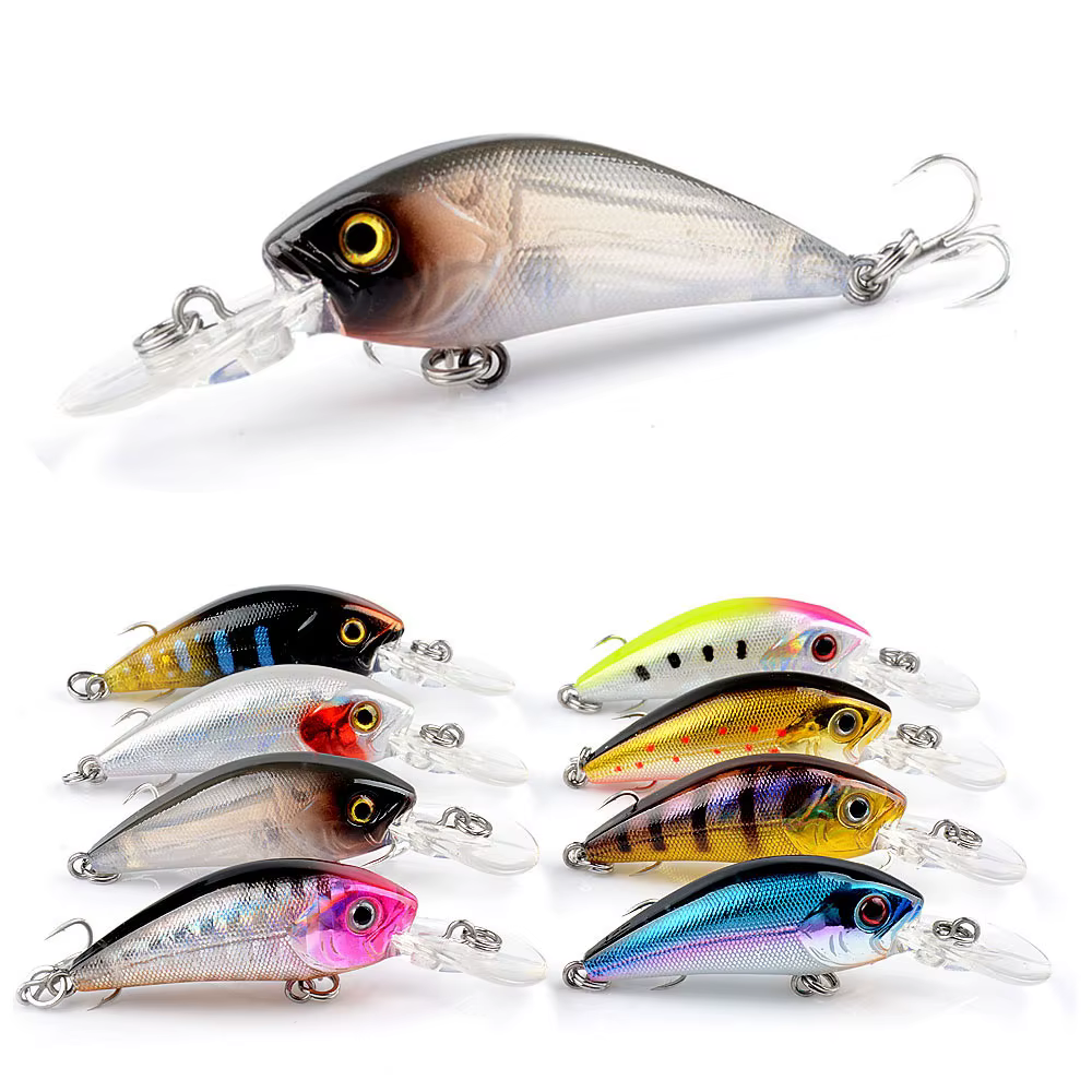 Swimbait Minnow realista 5,8cm con ojos 3D - 4g
