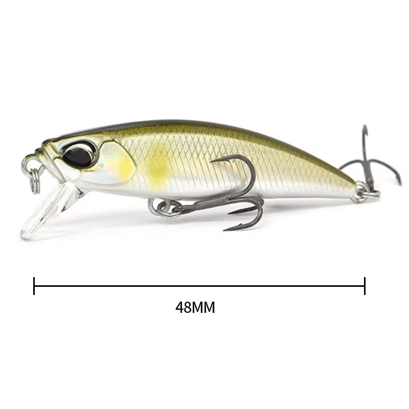 Señuelos Modelo 48s – Jerkbait y Minnow para lubina, trucha y lucio - imagen 2