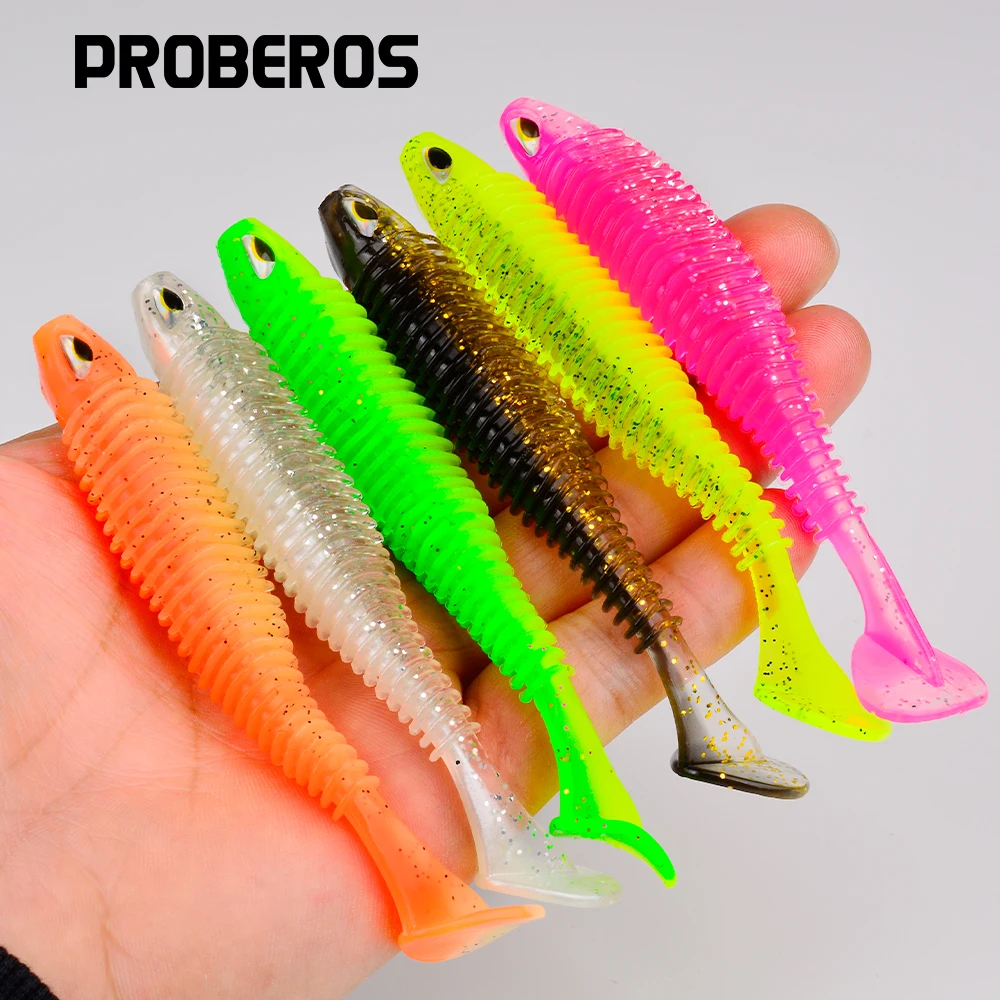 Proberos – Señuelo blando segmentado con cola en T para barracuda - imagen 3