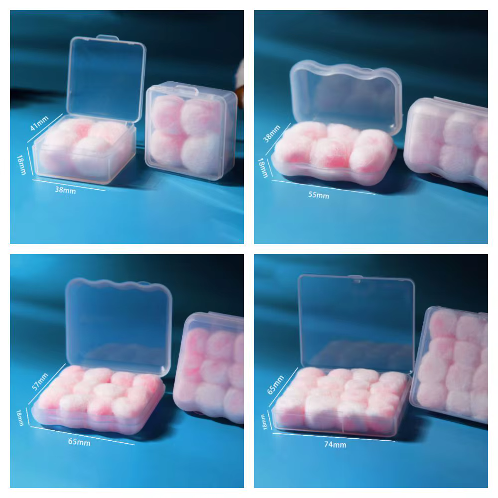 Tapones de cera moldeables de algodón – Dormir y viajar en silencio - imagen 3