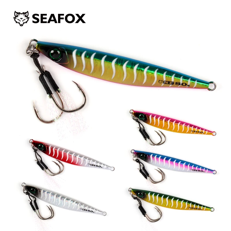 SF14 Japen Jig Spoon metálico para jigging de lubina desde costa - imagen 2