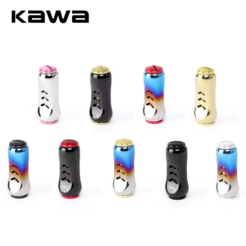 Perilla de Manivela Kawa Acero Inoxidable para Carretes Shimano/Daiwa - imagen 4