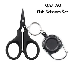 Alicates de pesca acero inoxidable titanio – Corte trenzado PE