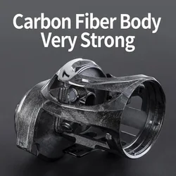 Carrete de Fibra de Carbono con Freno Magnético 16 kg