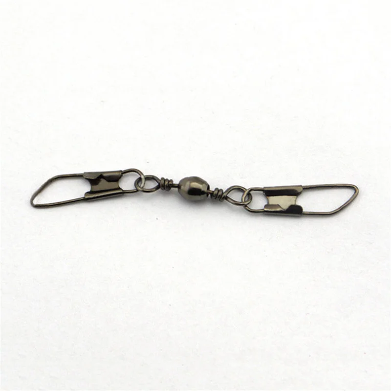 Conectores giratorios con rodamientos de bolas barril doble clip