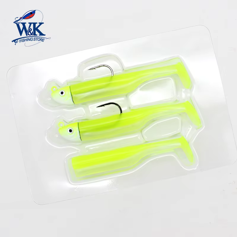 Jig Head Rock – Señuelo vinilo 6cm 5g para lubina, perca y lucio - imagen 5