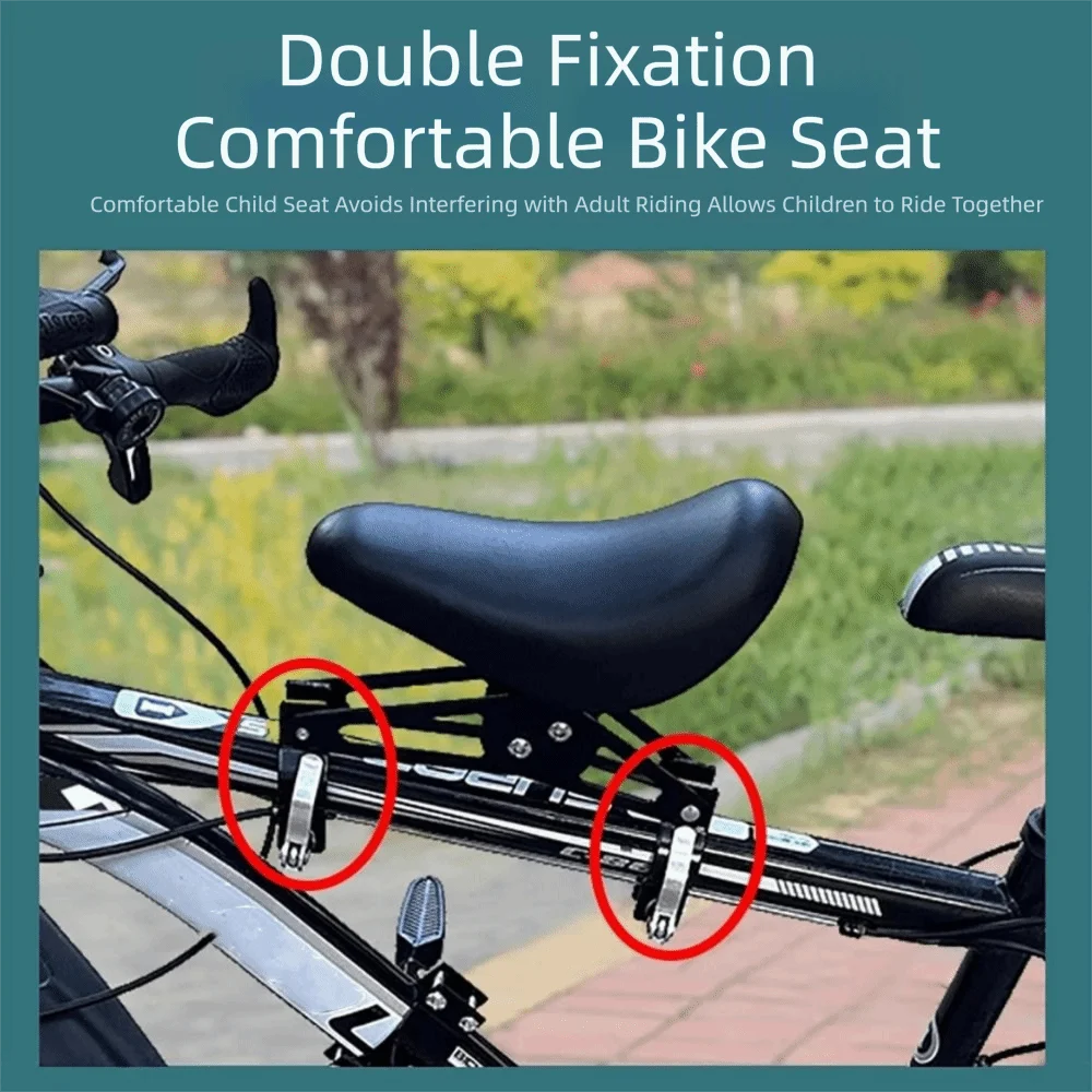 Vista del asiento y componentes frontales
