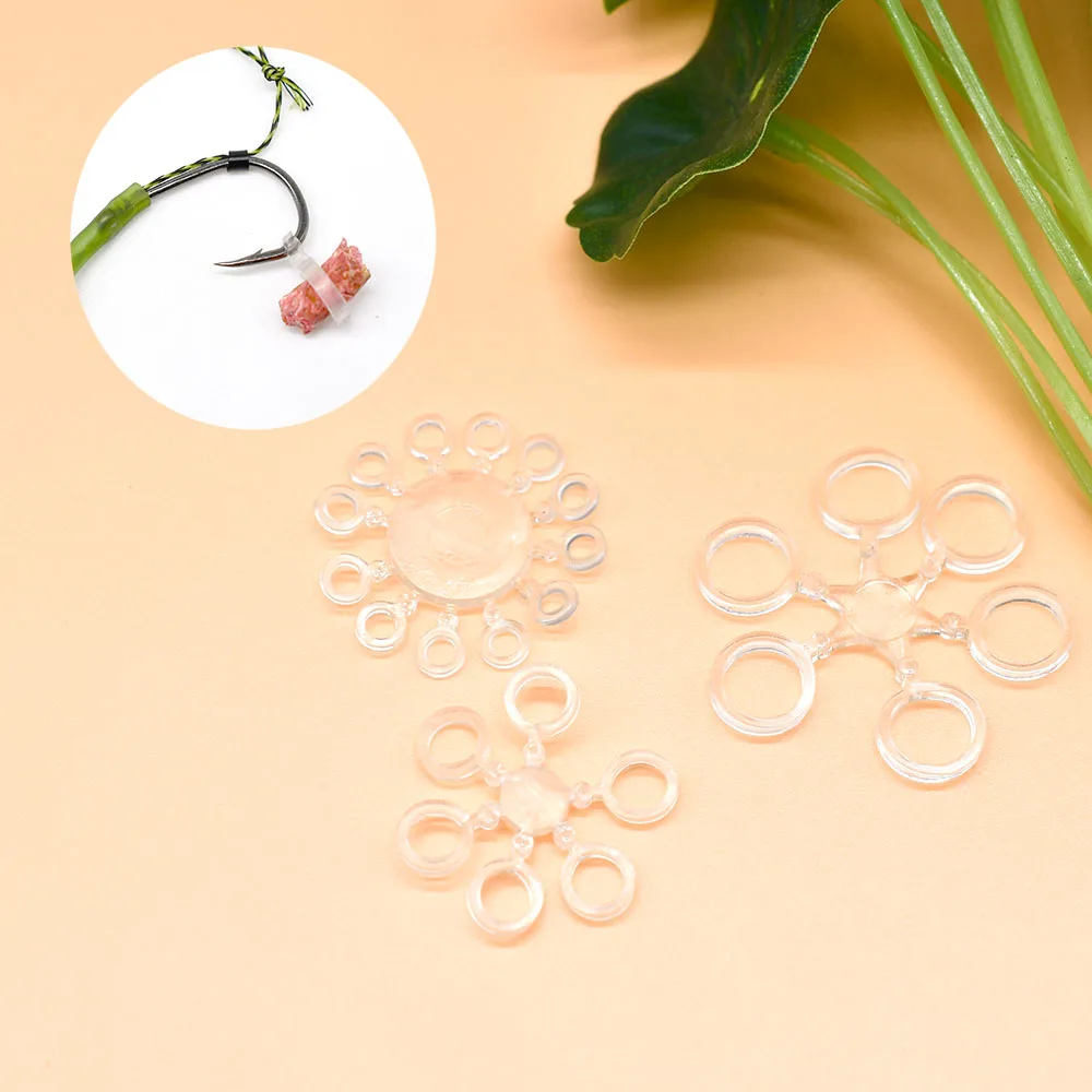MNFT Bandas elásticas Boilie – Topes de goma para carpa - imagen 5