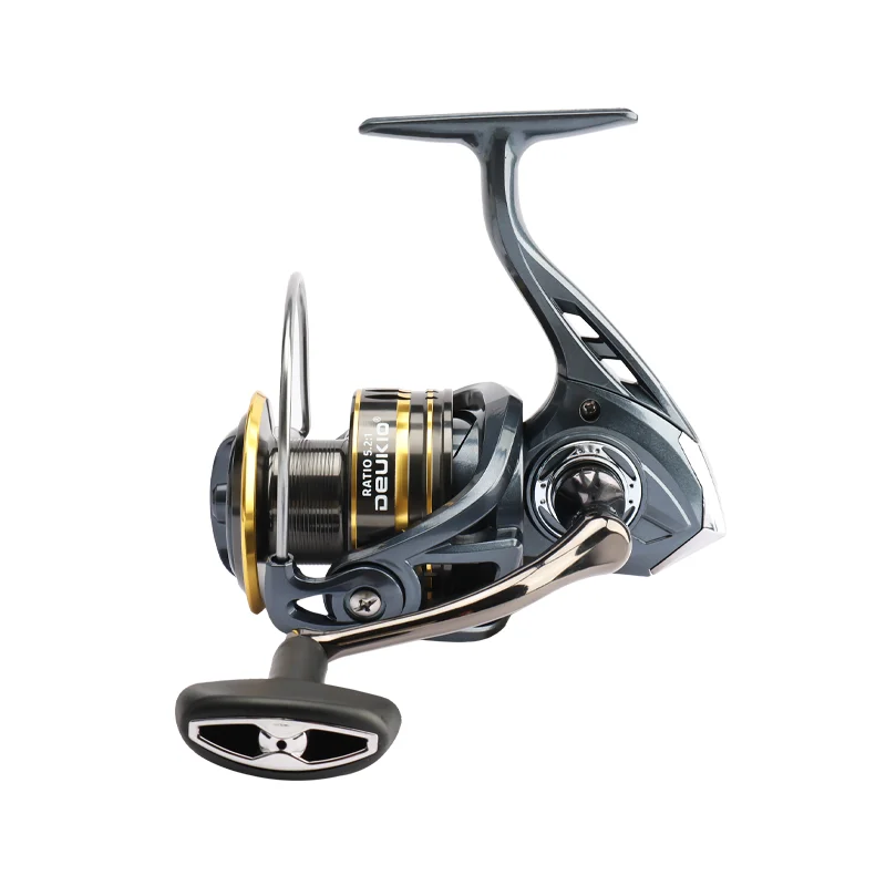 Carrete Spinning 5.2:1 con 12 kg de arrastre y rodamientos CNC