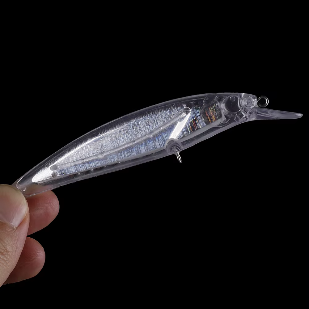 Señuelo Minnow Chan'sHuang – Acabado natural para pesca
