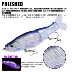 Whopper Swimbait 135mm 30g – Hundimiento lento para lucio
