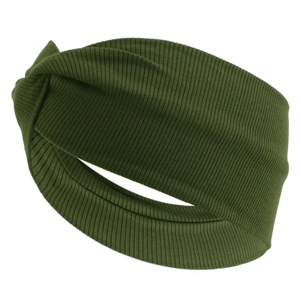 Diadema deportiva elástica antideslizante ancha plegable para correr - imagen 3