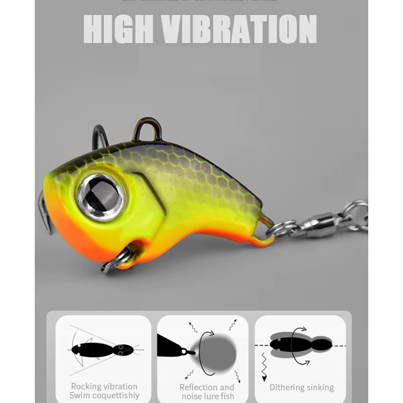 VIB Jig Spoon Spinner – Cucharilla giratoria para agua dulce