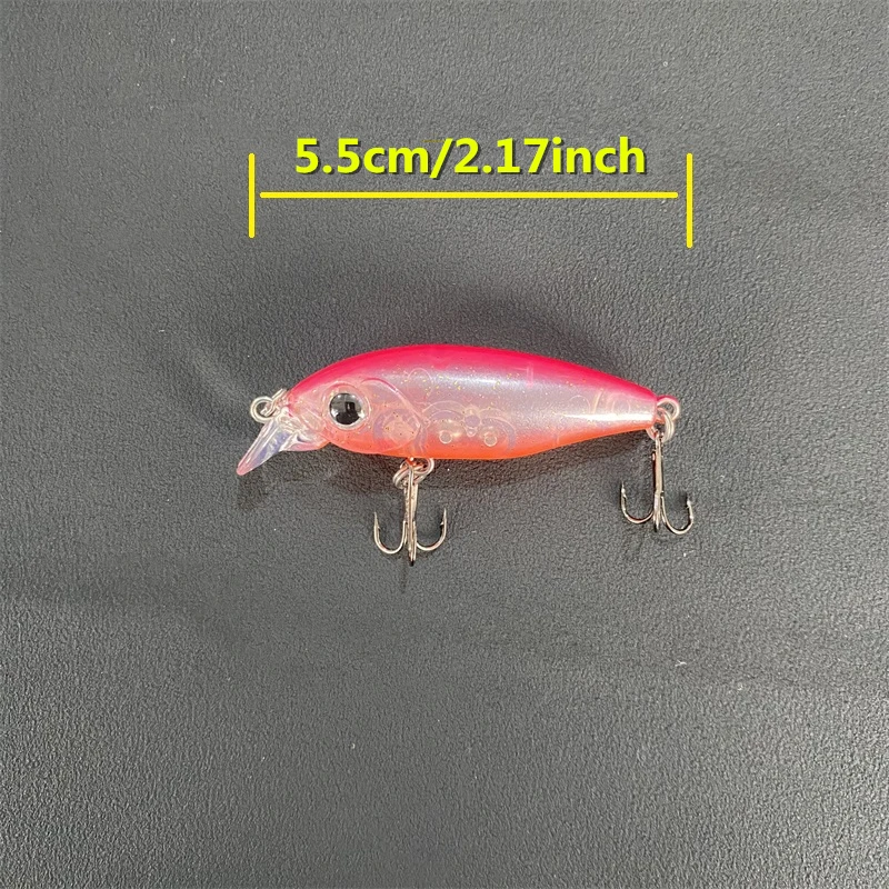 Smith Minolua 55F Señuelo minnow – Boca doblada color abulón - imagen 5