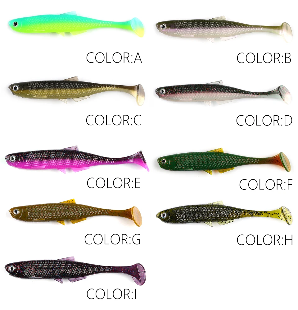 Variantes de tamaño del Supercontinente ShadTeez para Pike y Zander