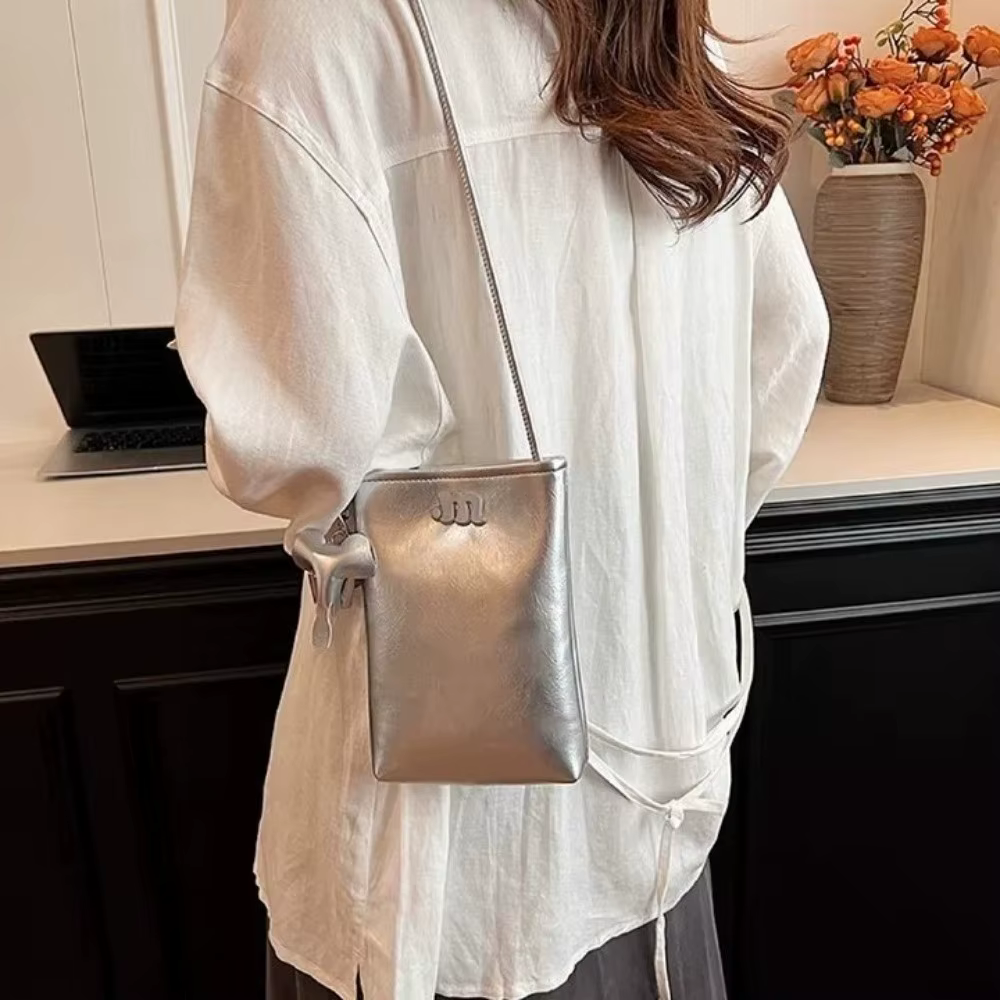 Bolso Bandolera Piel Sintética Mujer Ajustable Móvil Fiesta - imagen 4