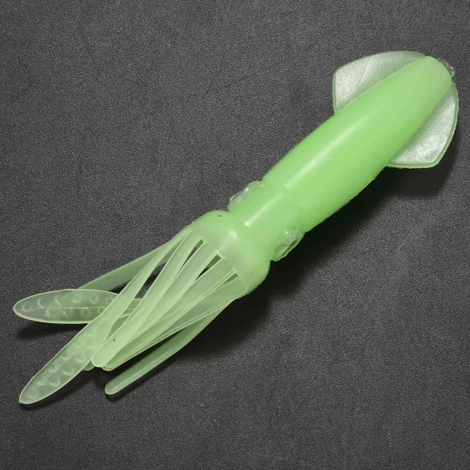 Señuelos luminosos tipo calamar para pesca nocturna en agua salada - imagen 4