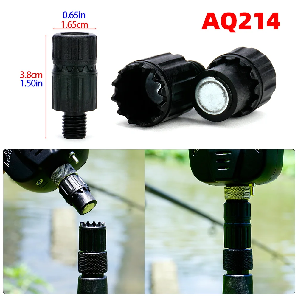 Hirisi AQ210 conector de cambio rápido de aluminio para carpa y feeder - imagen 4