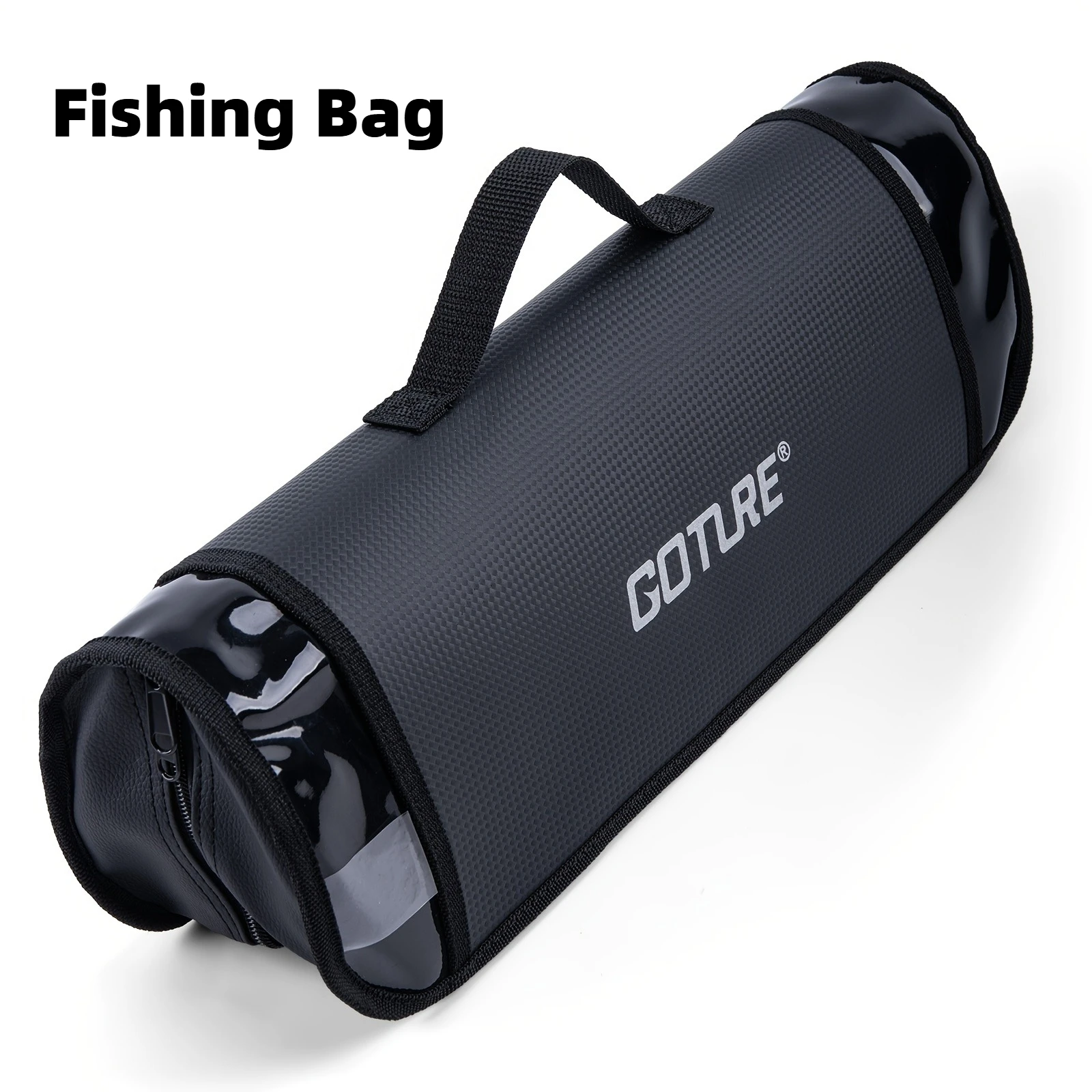 Estuche portátil para cañas Goture con almacenamiento para carrete y señuelos
