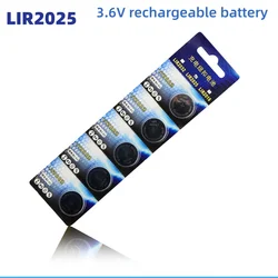 Pila recargable LIR2025 – Alternativa a CR2025 para relojes