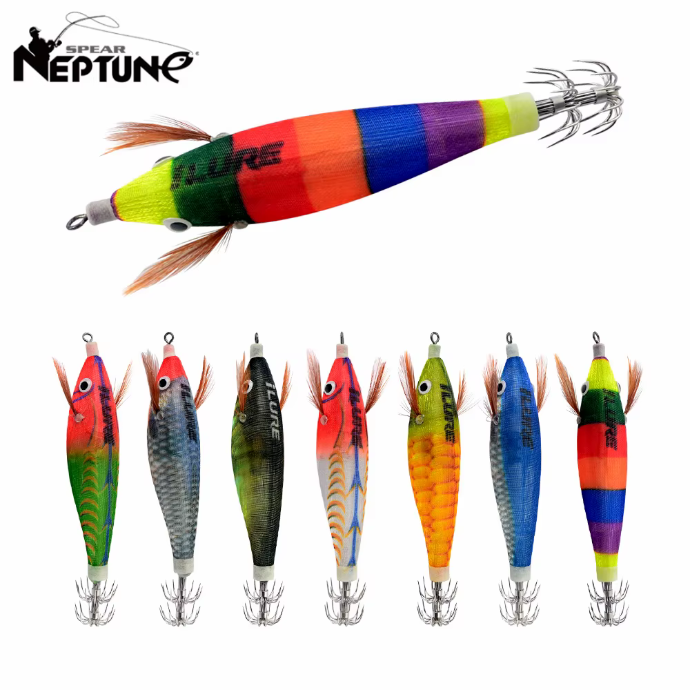 Crankbait marino para calamares y sepias - Señuelo camarón eficaz - imagen 4