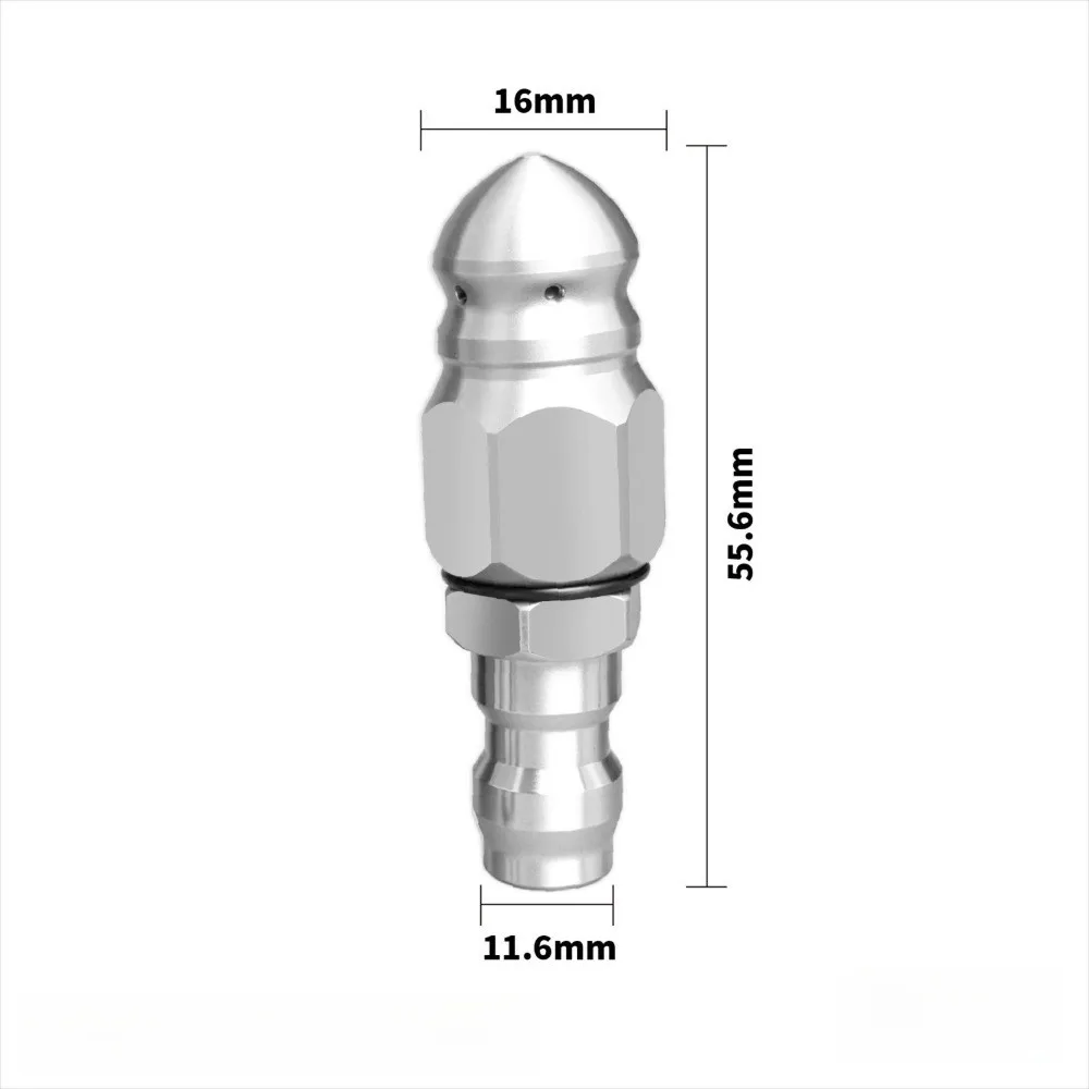 Boquilla jetter para limpieza de desagües en hidrolimpiadora - imagen 2