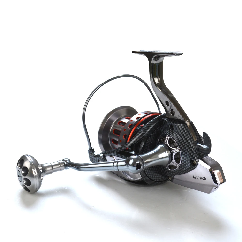 Carrete surfcasting Fishdrops Lanzamiento largo, cuerpo metálico - imagen 3
